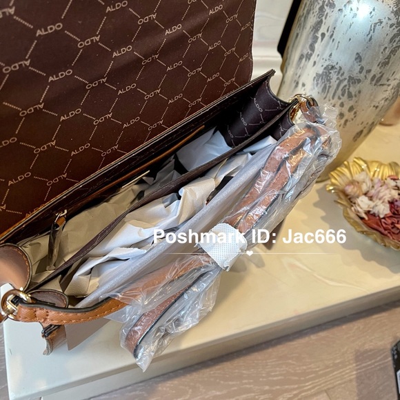 Brand NEW Unused ❤️🔥 Authentic Aldo plumspriings Zebra crossbody bag purse - Picture 11 of 11